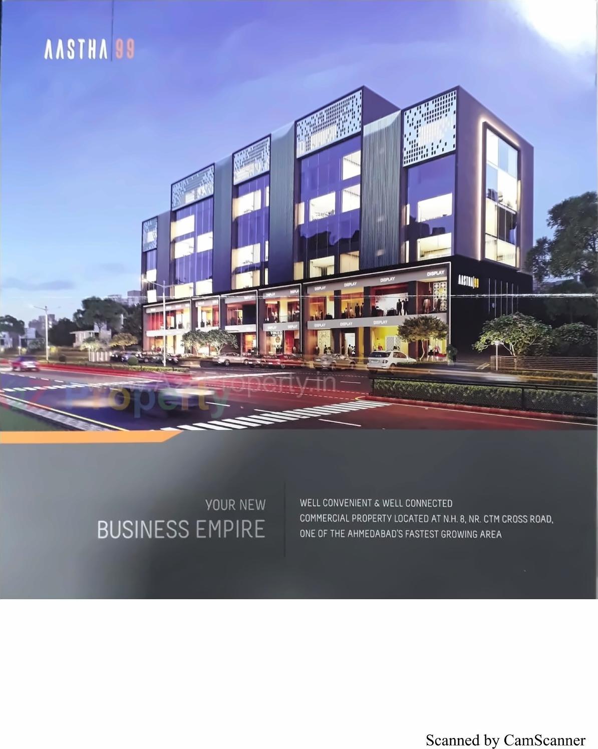 3D Elevation of real estate project Aastha located at Bag-e-firdos, Ahmedabad, Gujarat