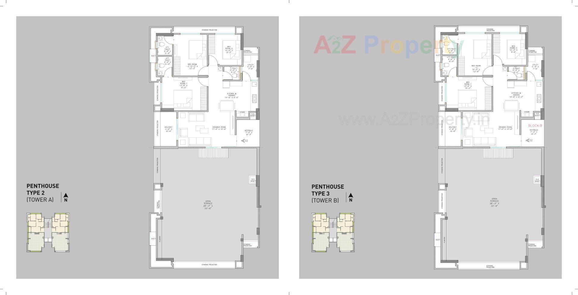 Layout of real estate project Aatishya 100 located at Tragad, Ahmedabad, Gujarat
