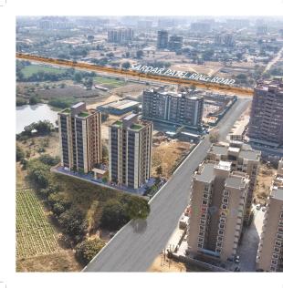 Elevation of real estate project Aatishya 100 located at Tragad, Ahmedabad, Gujarat