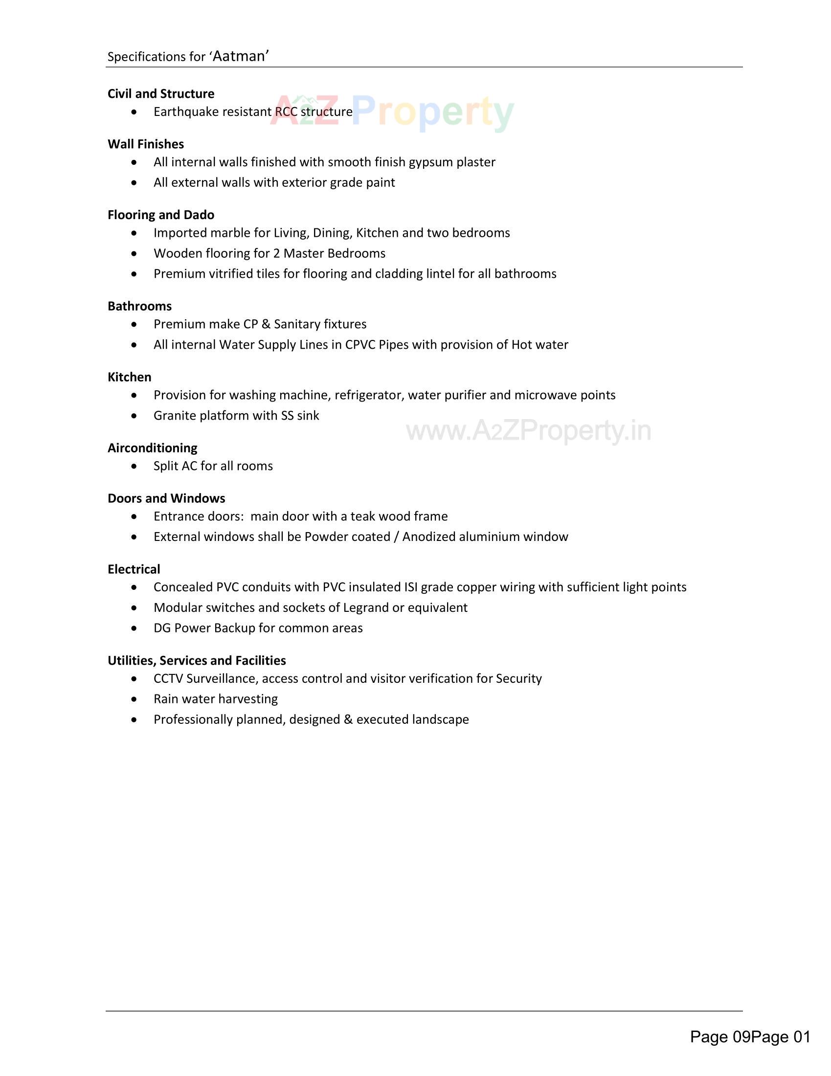  of real estate project Aatman located at Ahmedabad, Ahmedabad, Gujarat