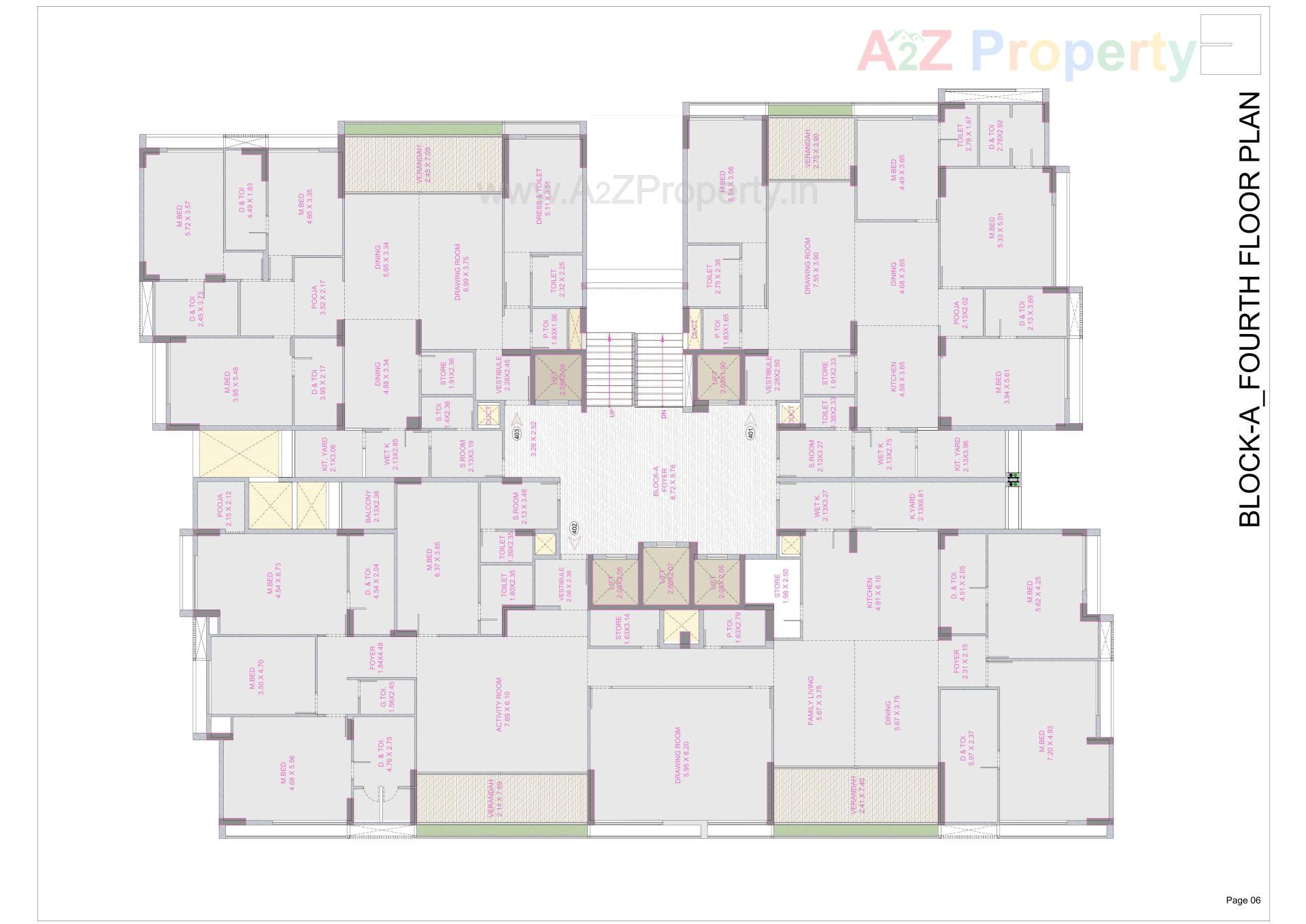 Layout of real estate project Aatman located at Ahmedabad, Ahmedabad, Gujarat