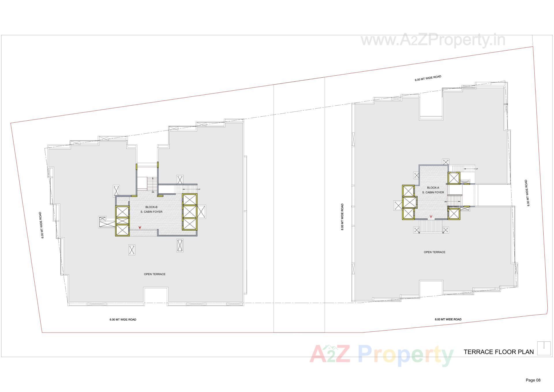 Layout of real estate project Aatman located at Ahmedabad, Ahmedabad, Gujarat