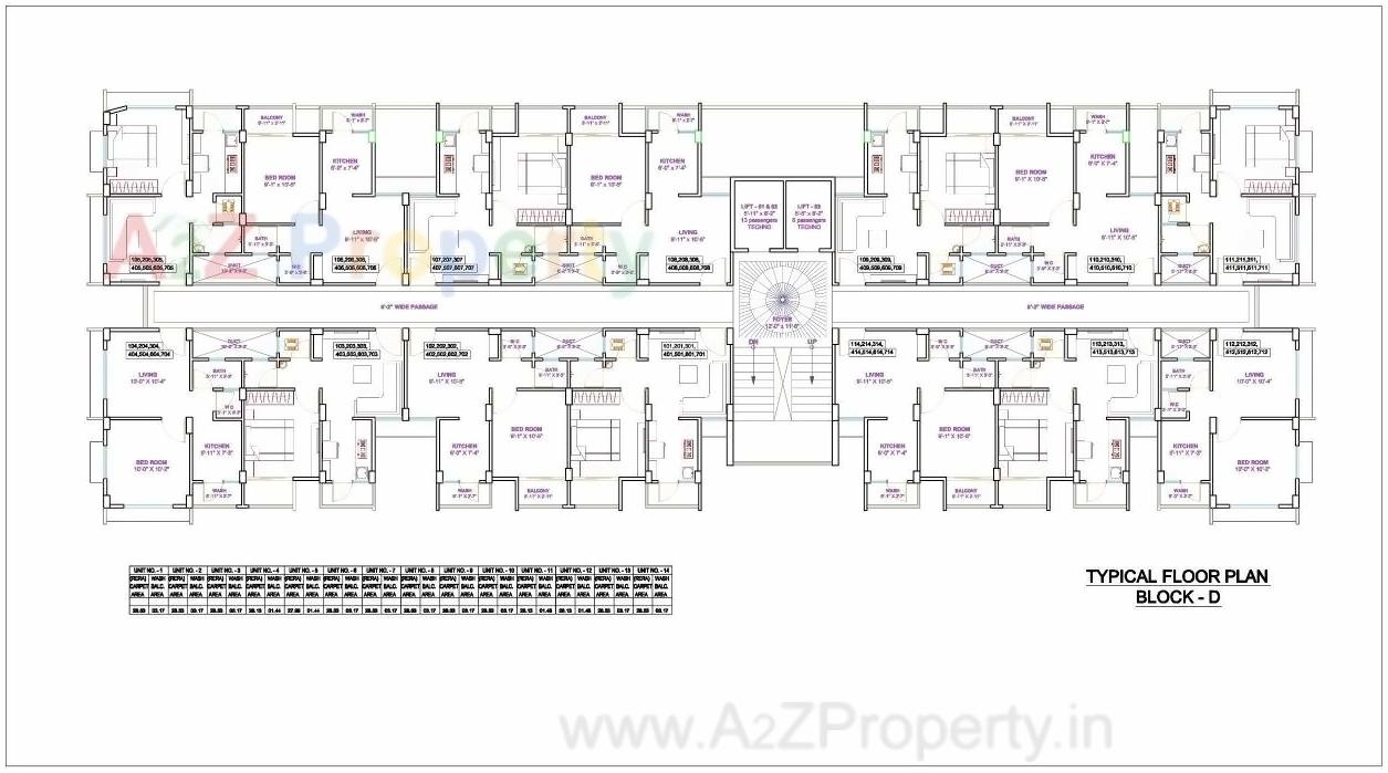 Layout of real estate project Aatrey Elegance located at Muthia, Ahmedabad, Gujarat
