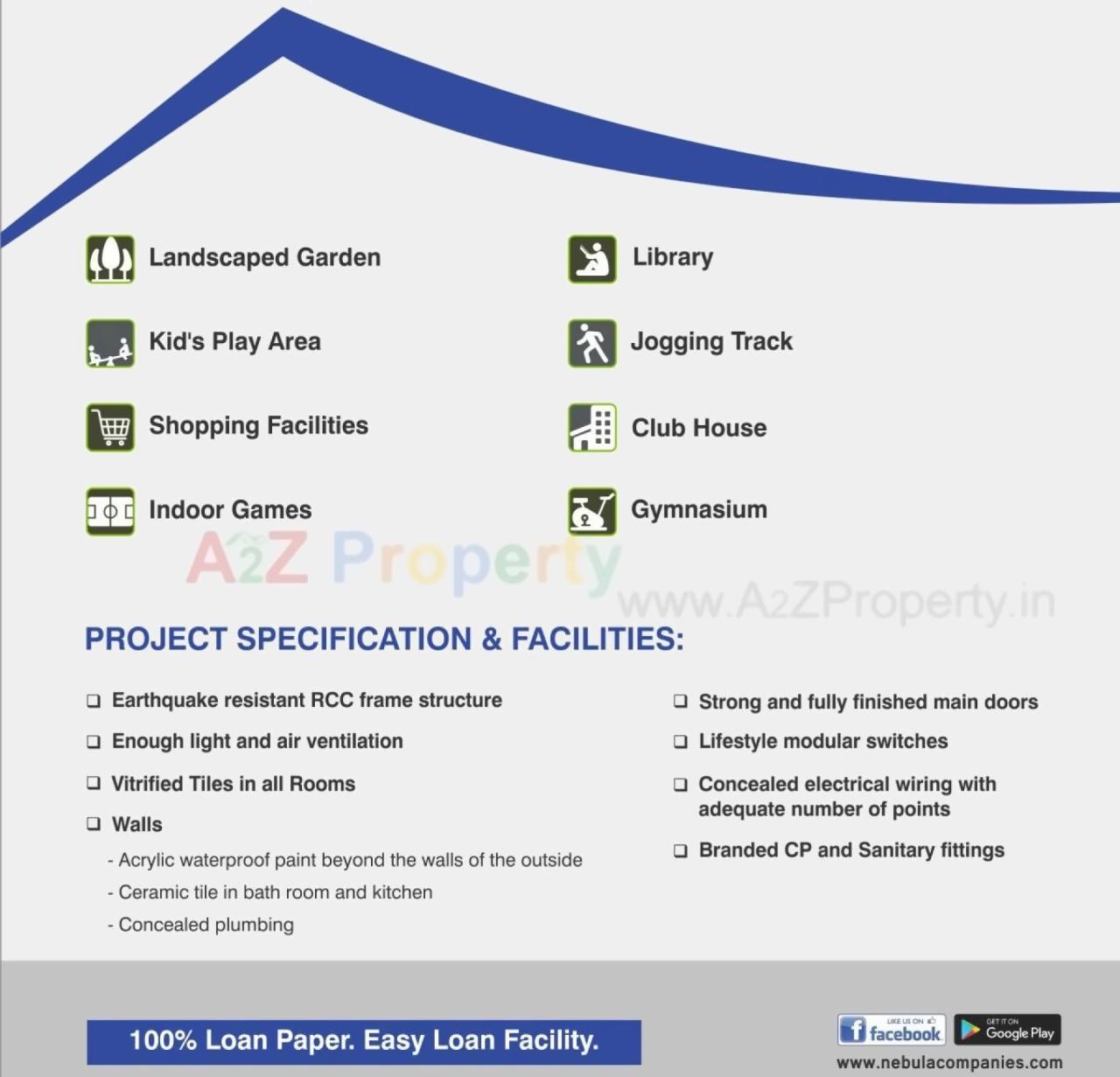 Amenities of Aavas Sanand