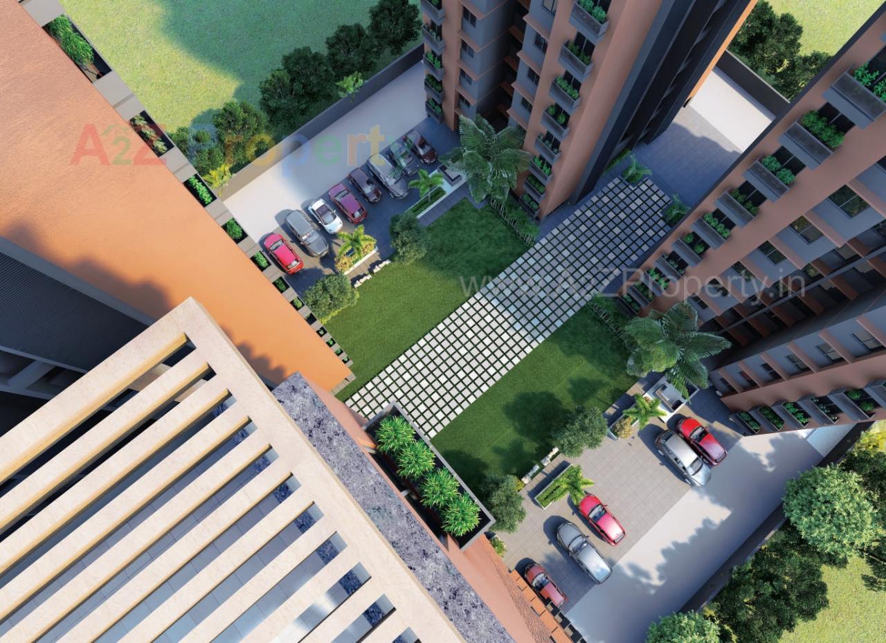 3D Elevation of real estate project Aayansh located at Shilaj, Ahmedabad, Gujarat