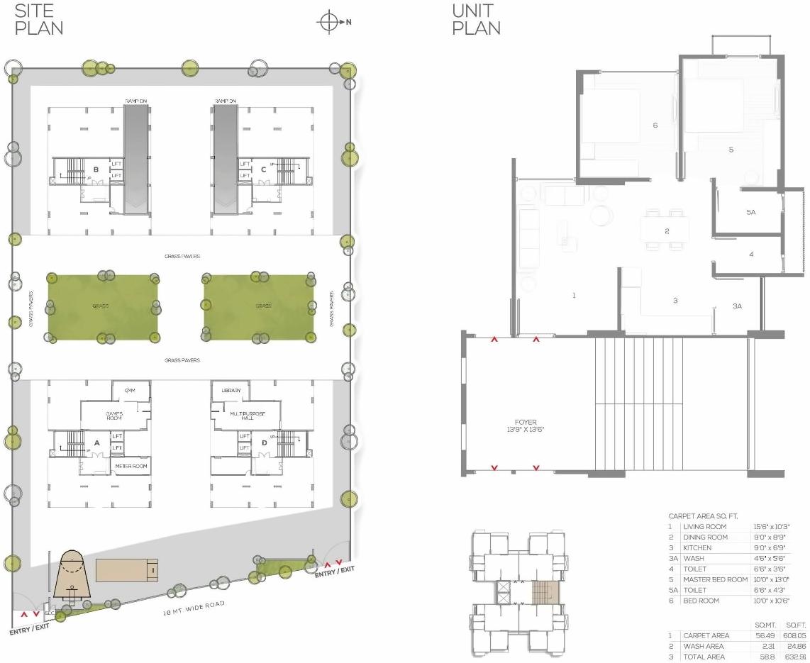 Layout of real estate project Aayansh located at Shilaj, Ahmedabad, Gujarat