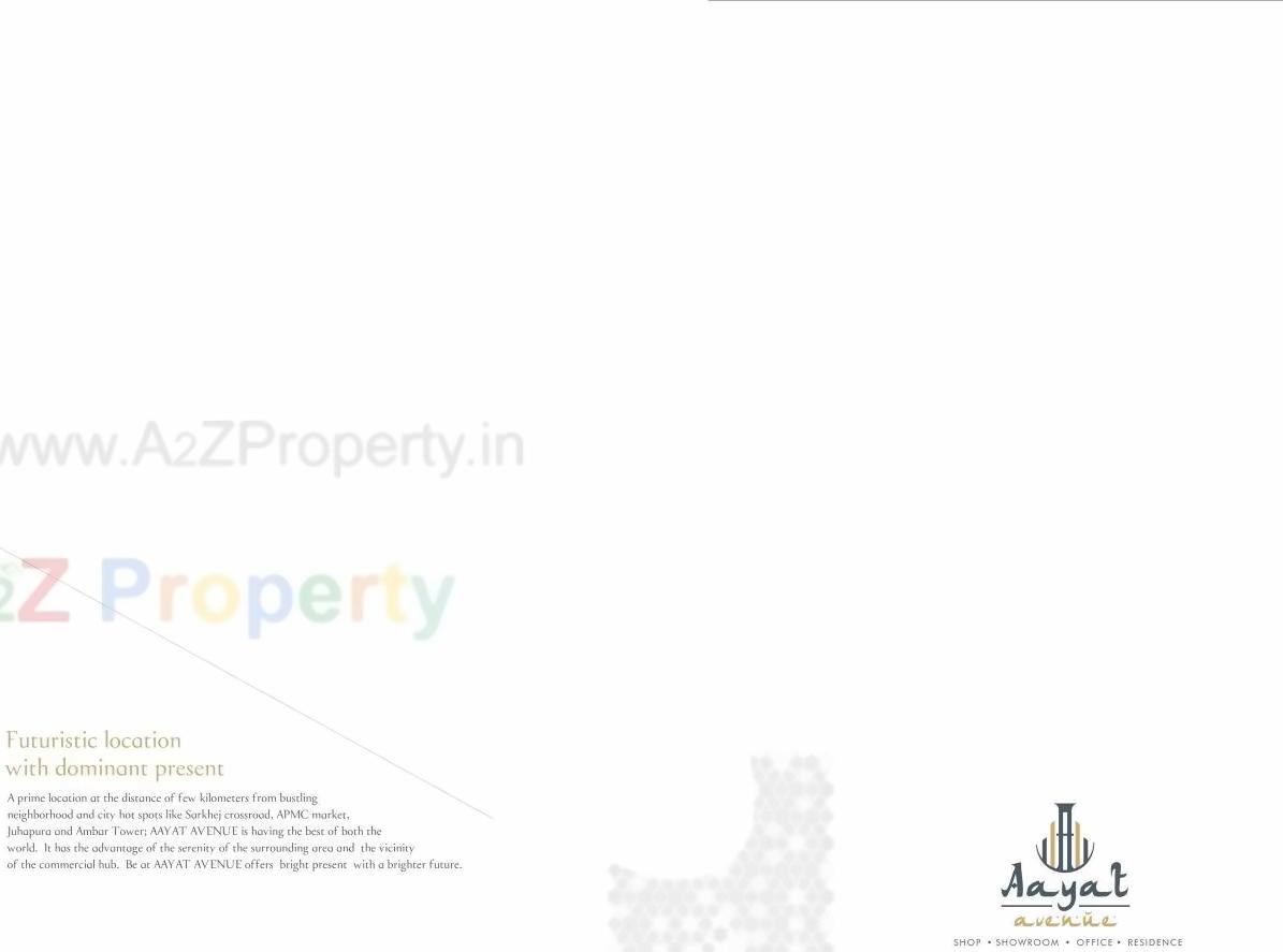  of real estate project Aayat Avenue located at Sarkhej, Ahmedabad, Gujarat