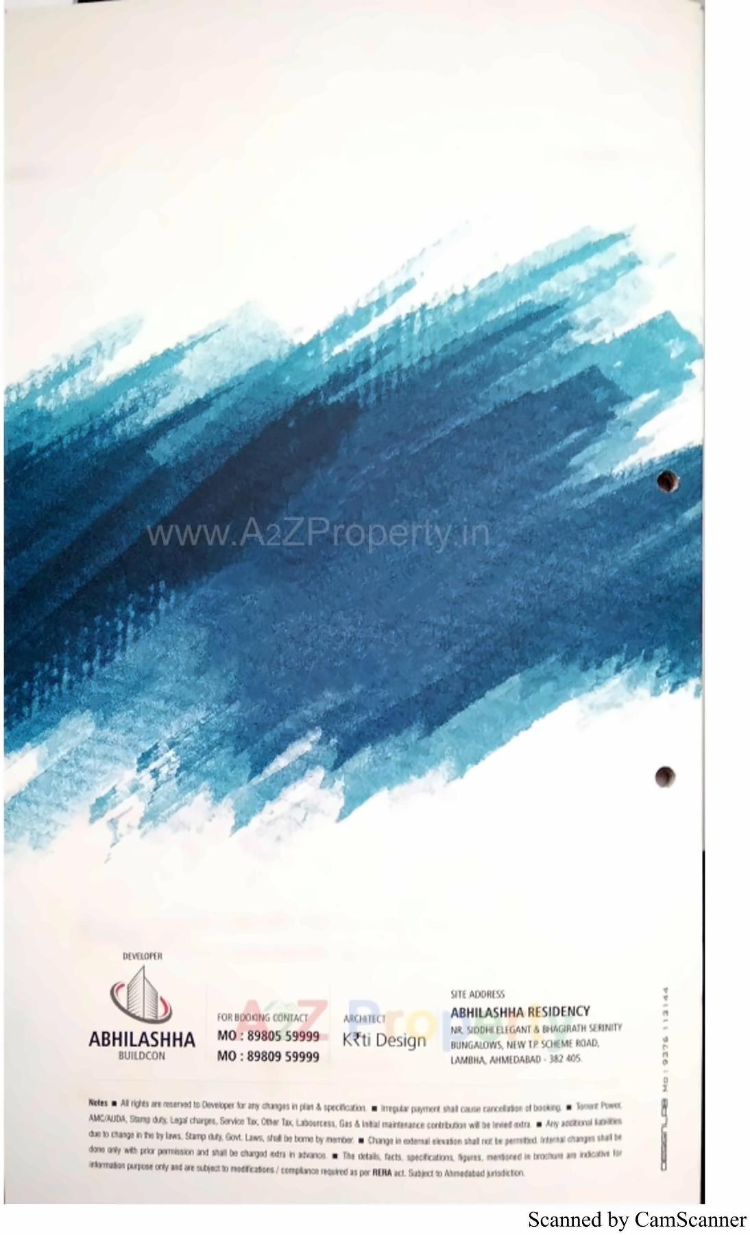  of real estate project Abhilashha Residency located at Lambha, Ahmedabad, Gujarat