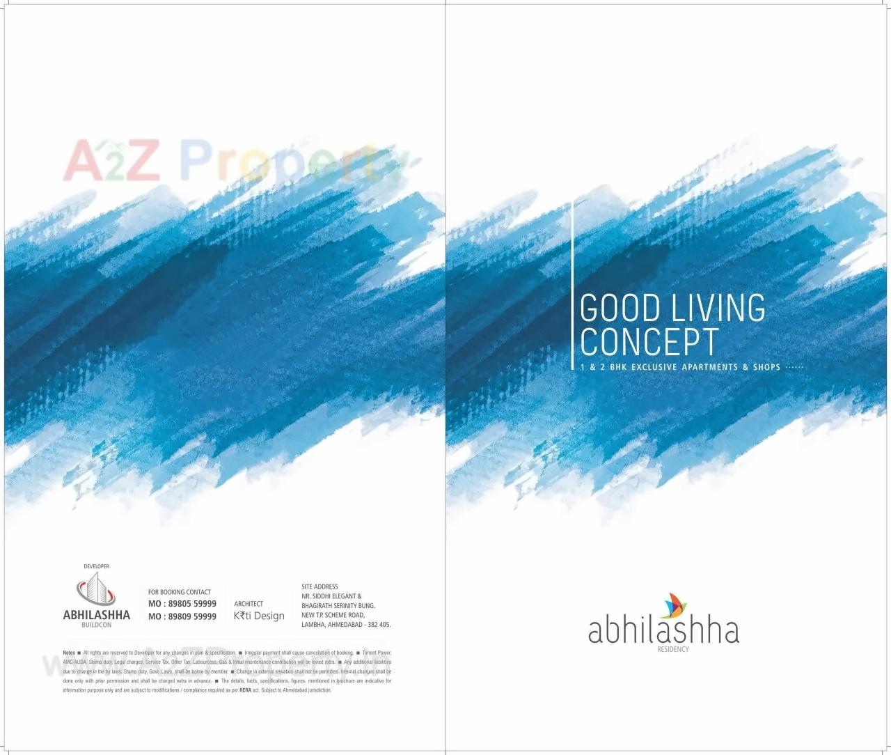  of real estate project Abhilashha Residency located at Lambha, Ahmedabad, Gujarat