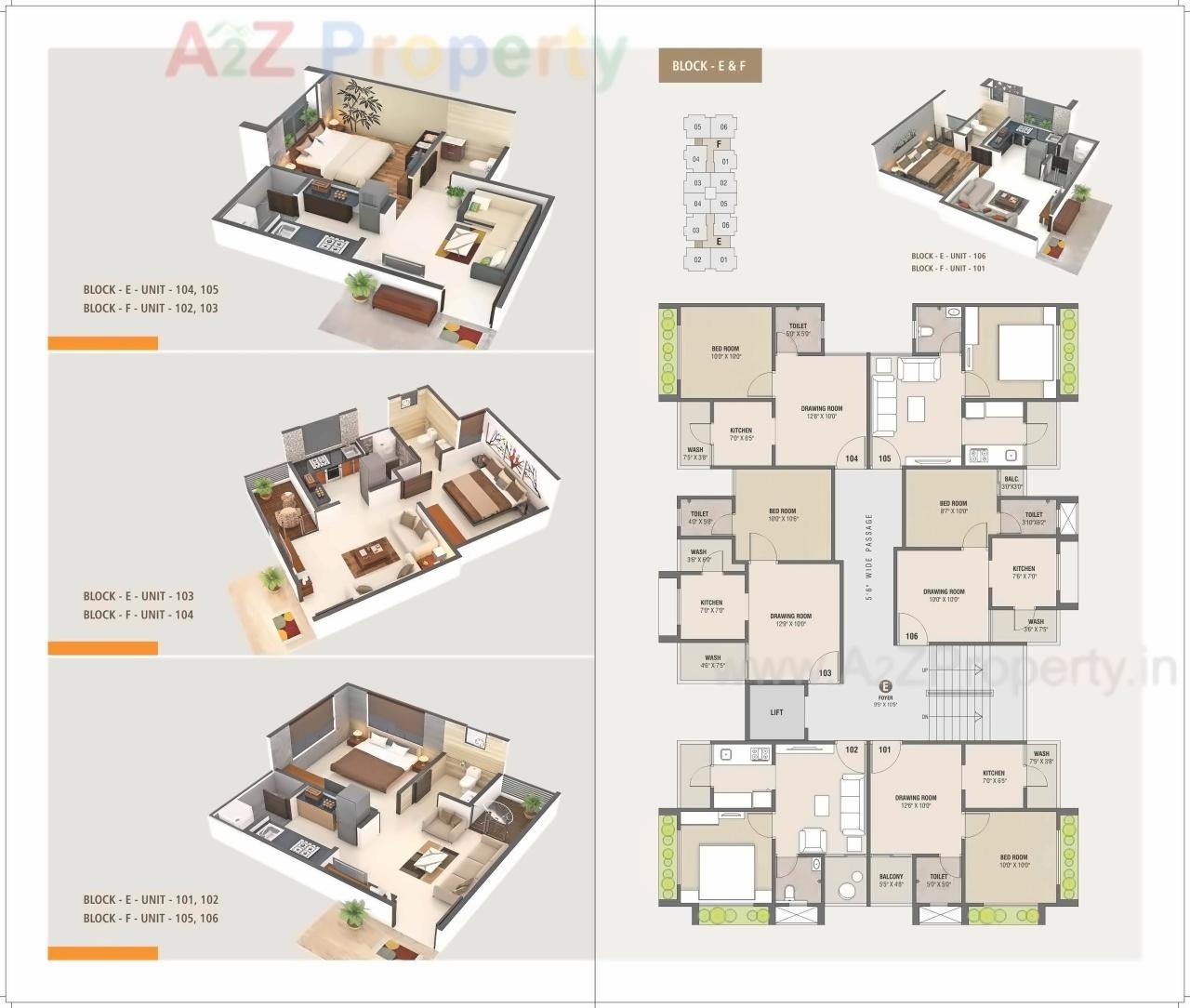 Layout of real estate project Abhilashha Residency located at Lambha, Ahmedabad, Gujarat