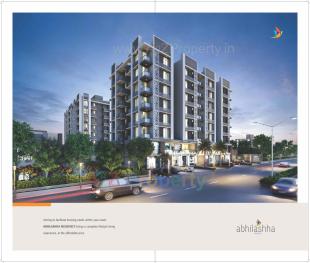 Elevation of real estate project Abhilashha Residency located at Lambha, Ahmedabad, Gujarat