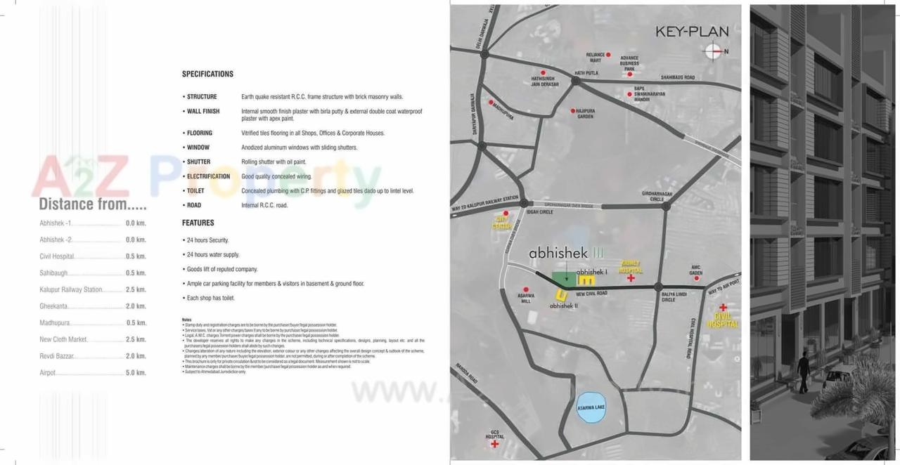  of real estate project Abhishek located at Asarwa, Ahmedabad, Gujarat