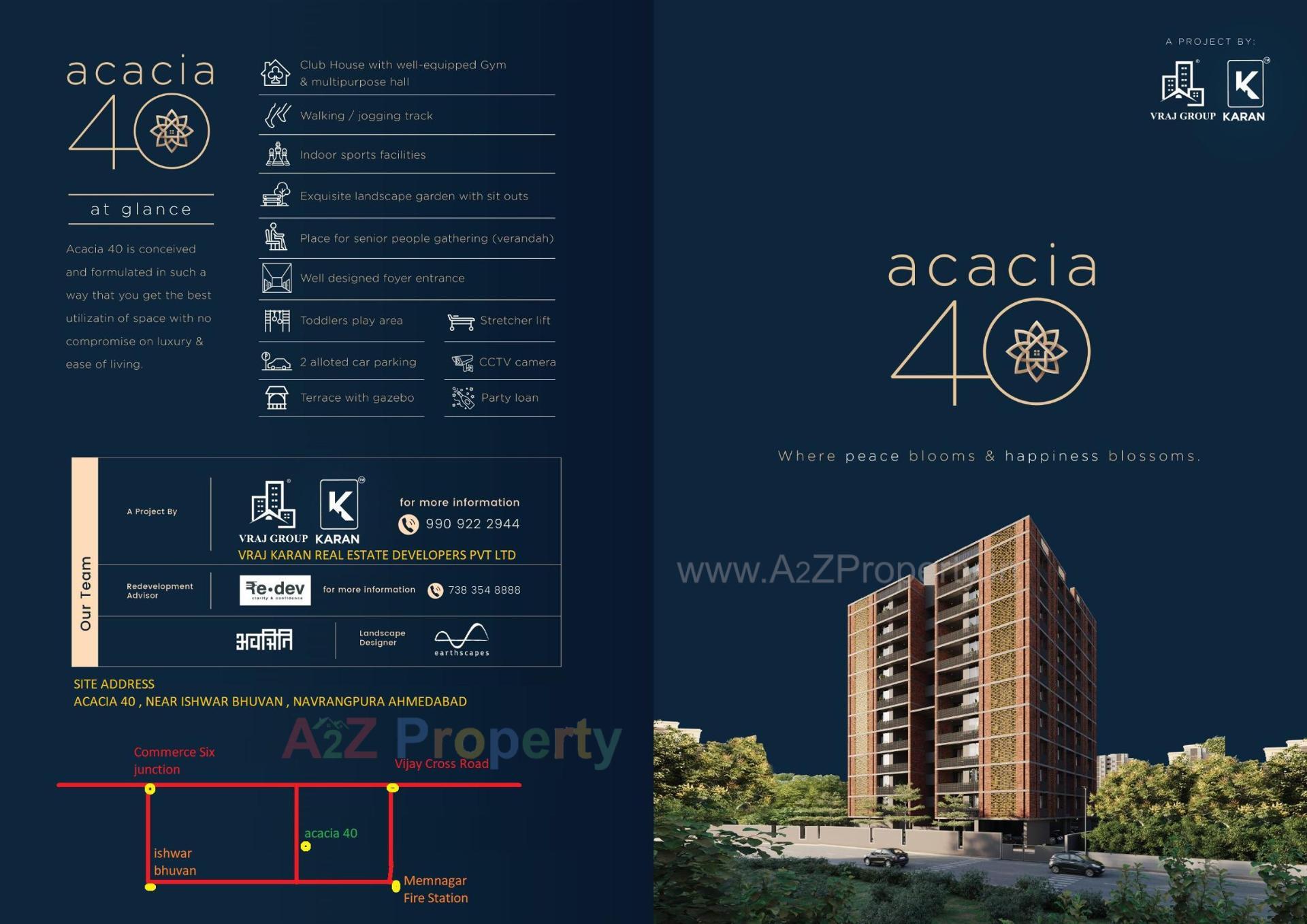  of real estate project Acacia 40 located at Shekpur, Ahmedabad, Gujarat