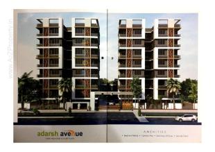 Elevation of real estate project Adarsh Avenue located at Nikol, Ahmedabad, Gujarat