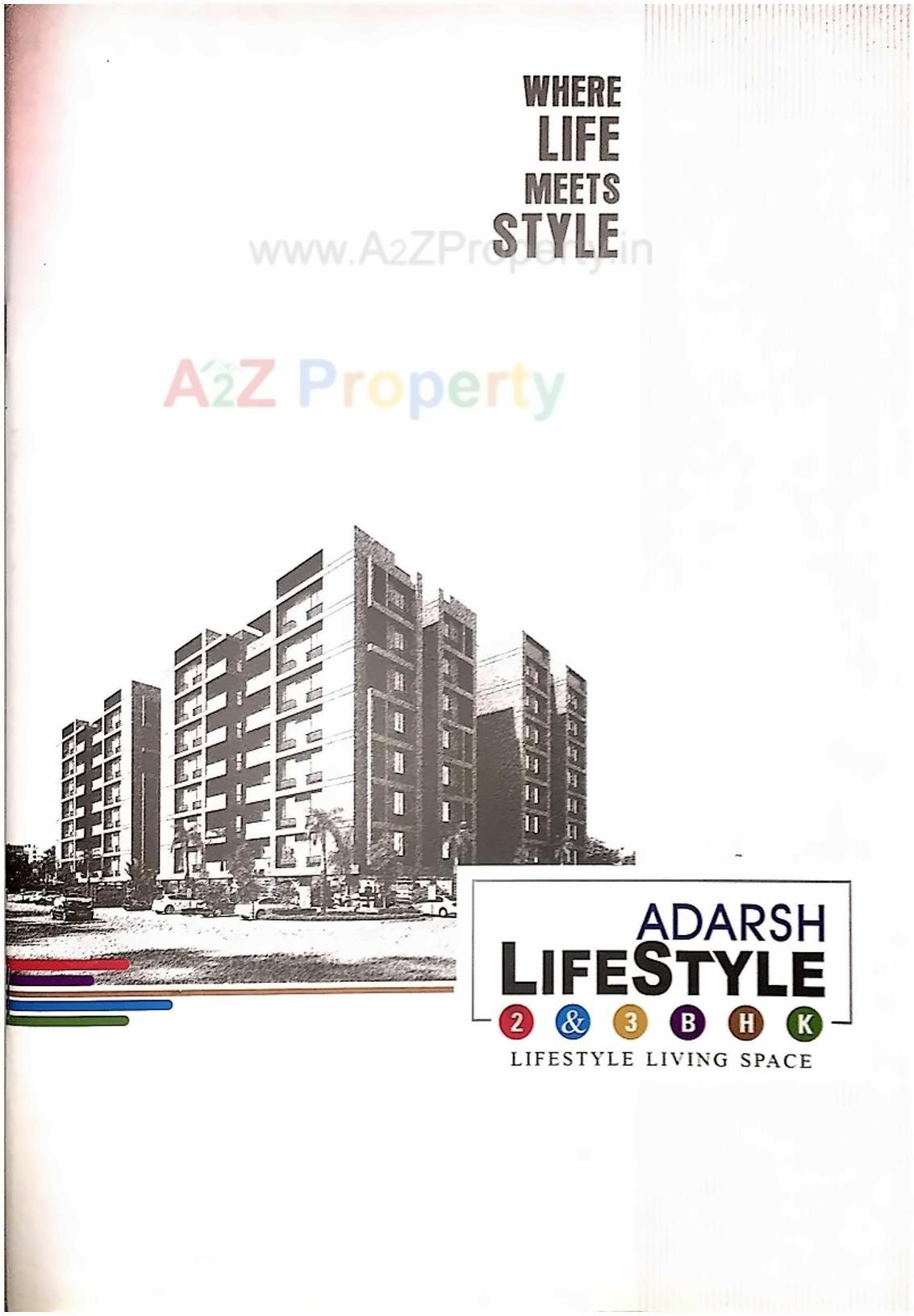  of real estate project Adarsh Life Style located at Nikol, Ahmedabad, Gujarat