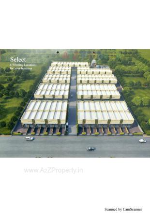 Elevation of real estate project Adarsh Silver Industrial Estate located at Kathwada, Ahmedabad, Gujarat