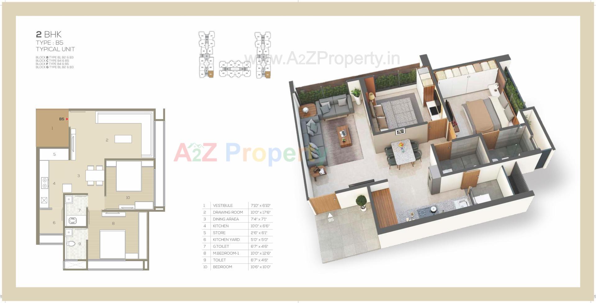 Layout of real estate project Adarsh Tulip Skyview located at Vatva, Ahmedabad, Gujarat