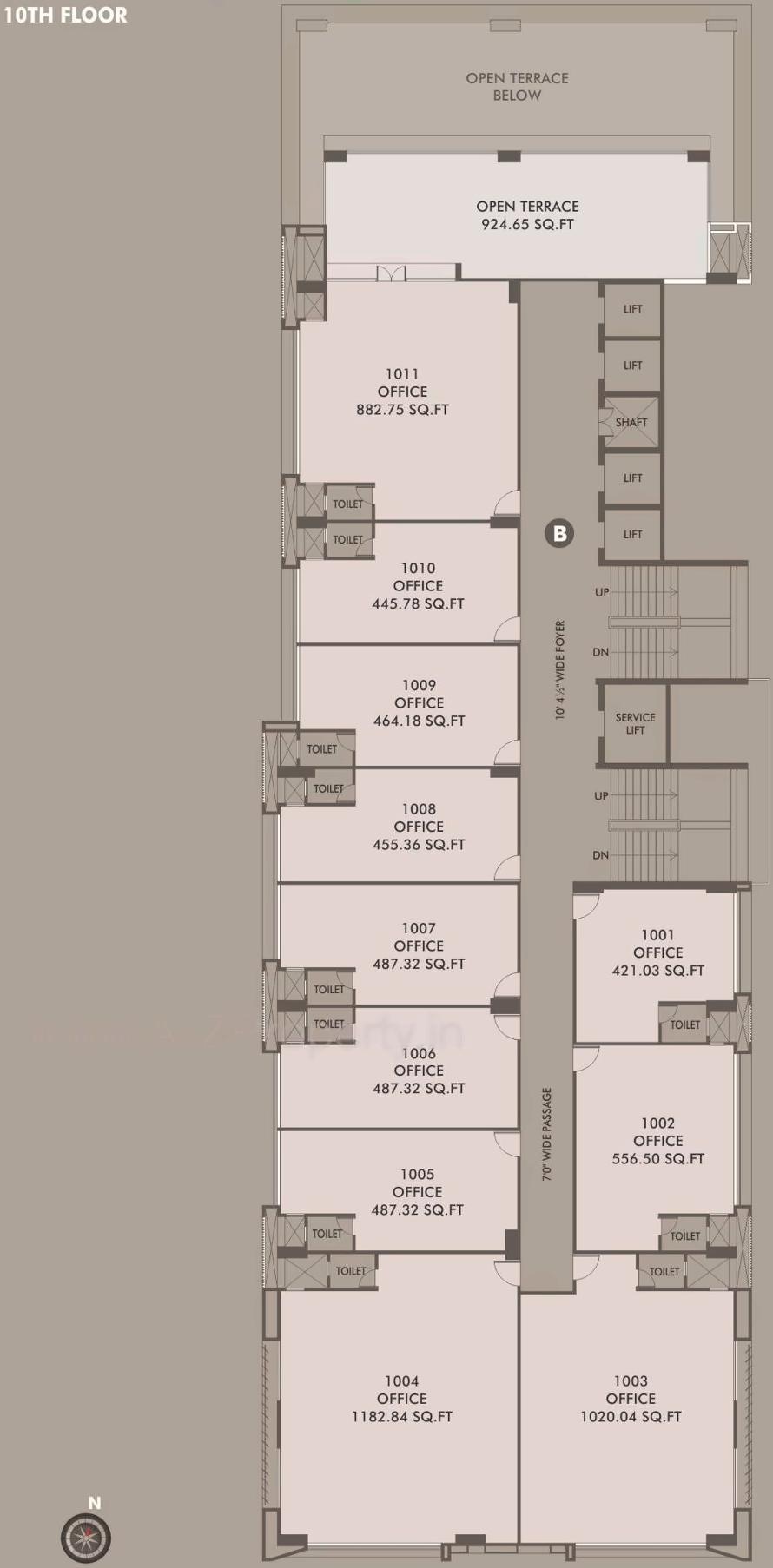 Layout of real estate project Addor Aspire Ii located at Kocharab, Ahmedabad, Gujarat