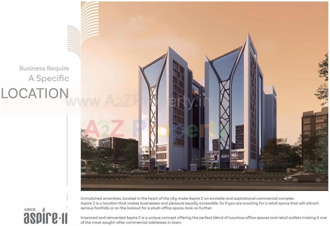  of real estate project Addor Aspire Ii located at Kocharab, Ahmedabad, Gujarat