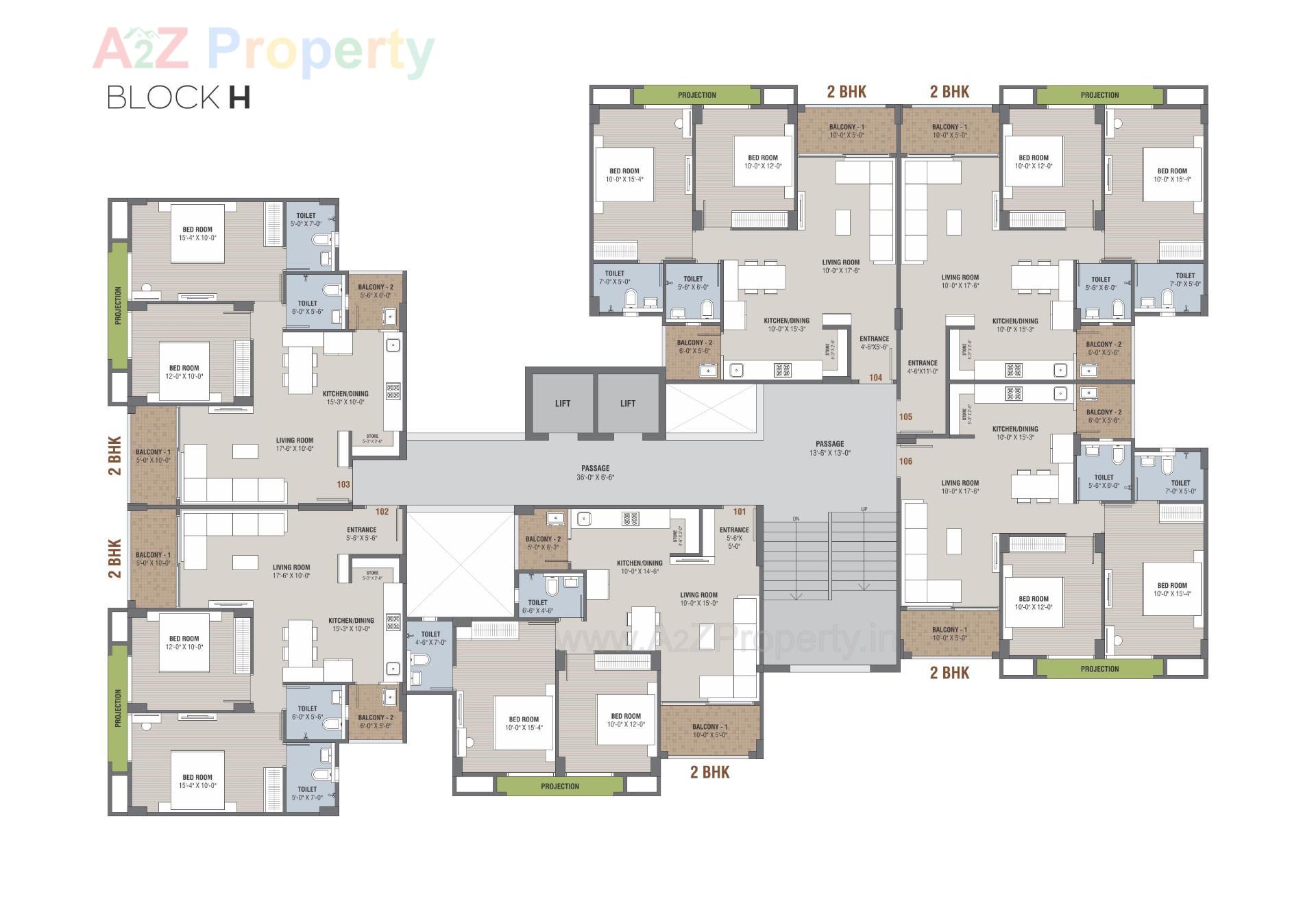 Layout of real estate project Adhishthan Luxuria located at Muthiya, Ahmedabad, Gujarat