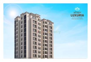 Elevation of real estate project Adhishthan Luxuria located at Muthiya, Ahmedabad, Gujarat