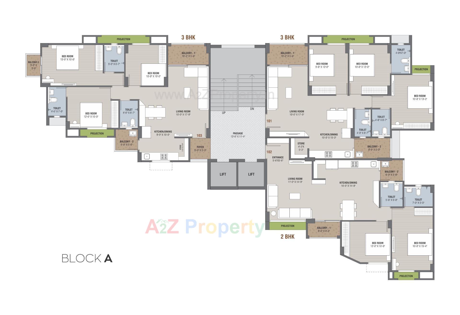 Layout of real estate project Adhishthan Luxuria located at Muthiya, Ahmedabad, Gujarat