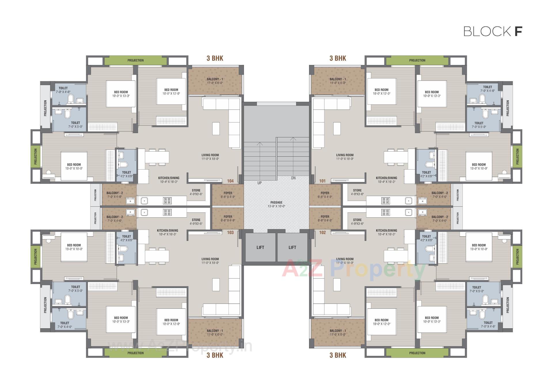 Layout of real estate project Adhishthan Luxuria located at Muthiya, Ahmedabad, Gujarat