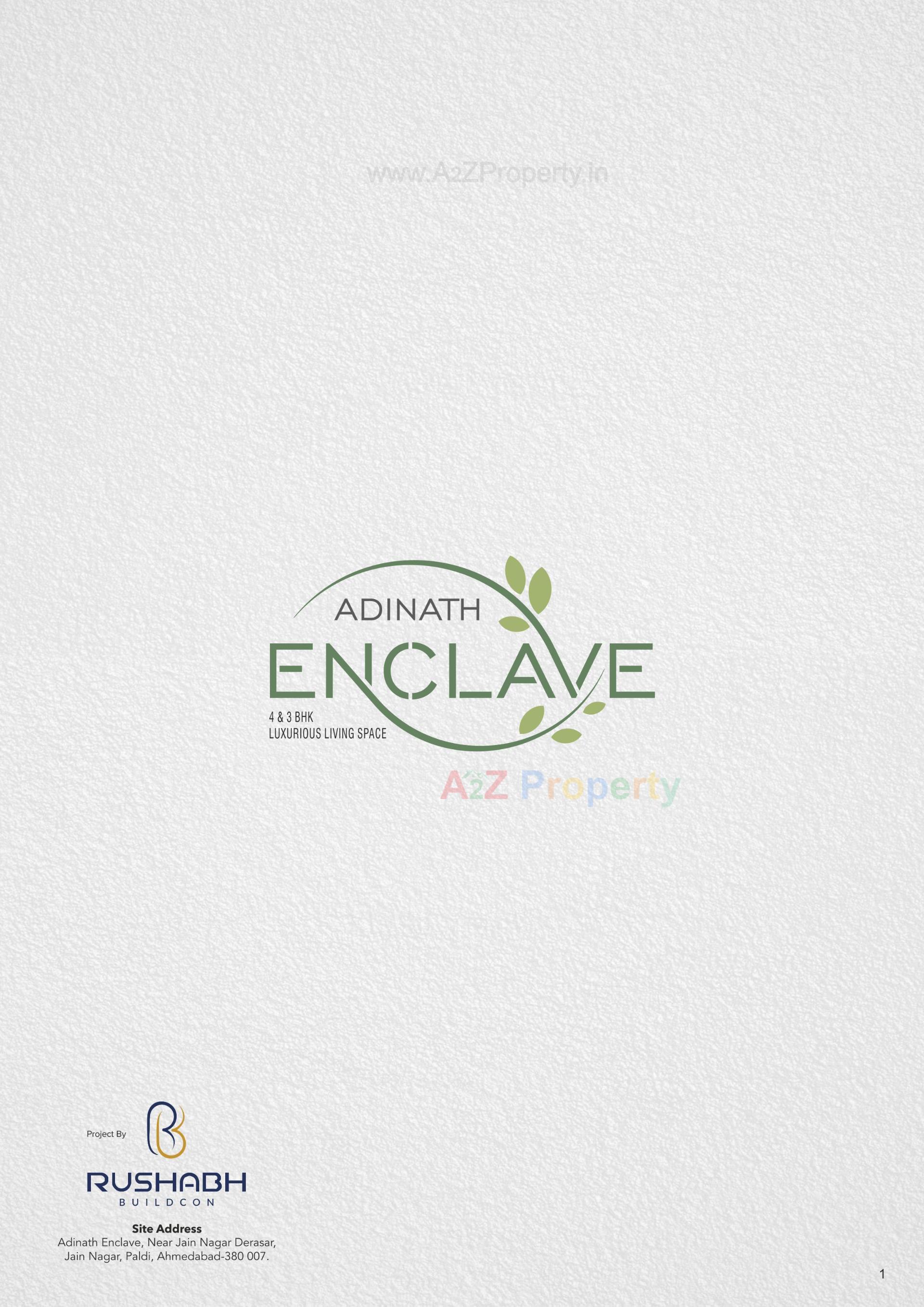  of real estate project Adinath Enclave located at Chhadavad, Ahmedabad, Gujarat