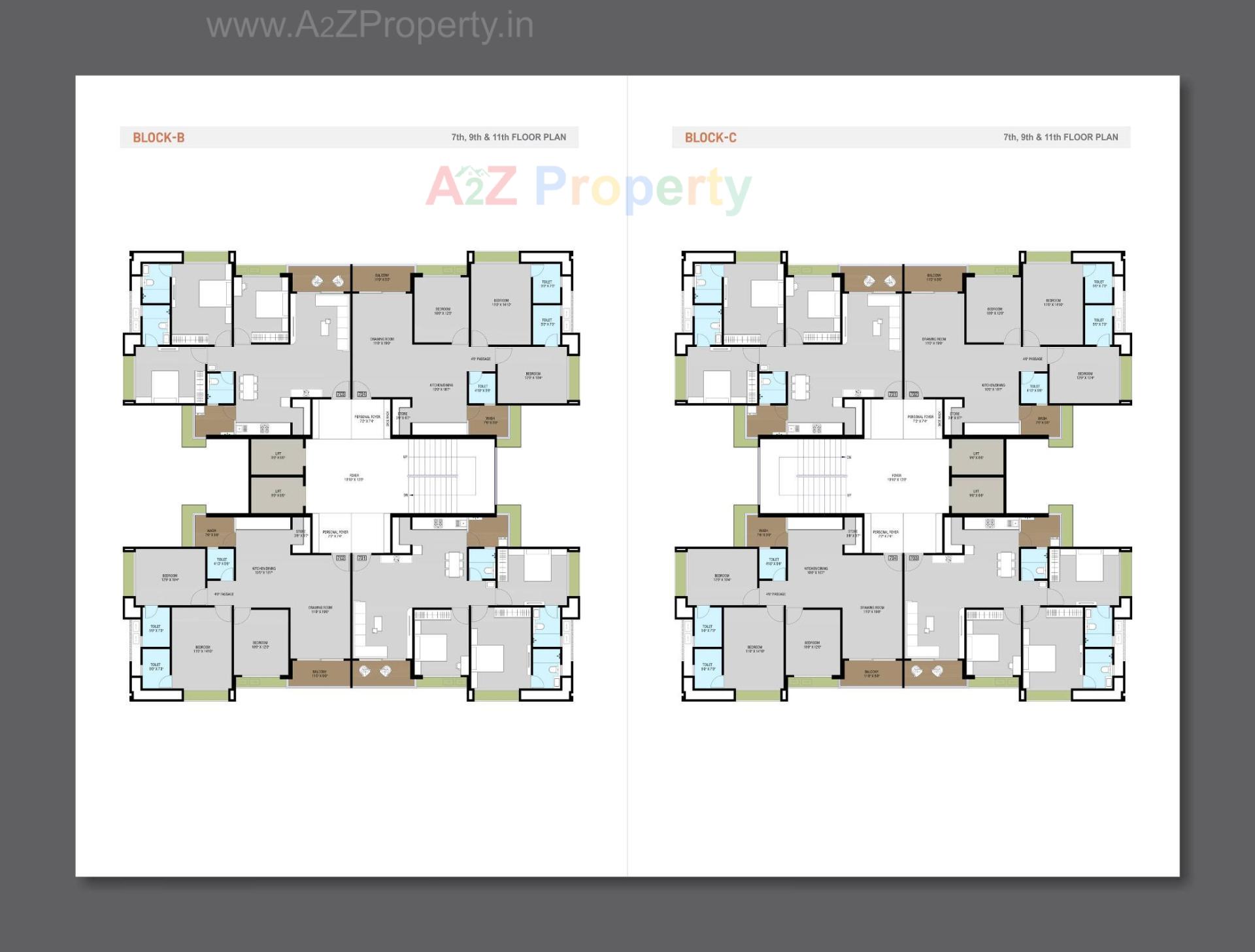 Layout of real estate project Aditya Altuss located at Ahmedabad, Ahmedabad, Gujarat