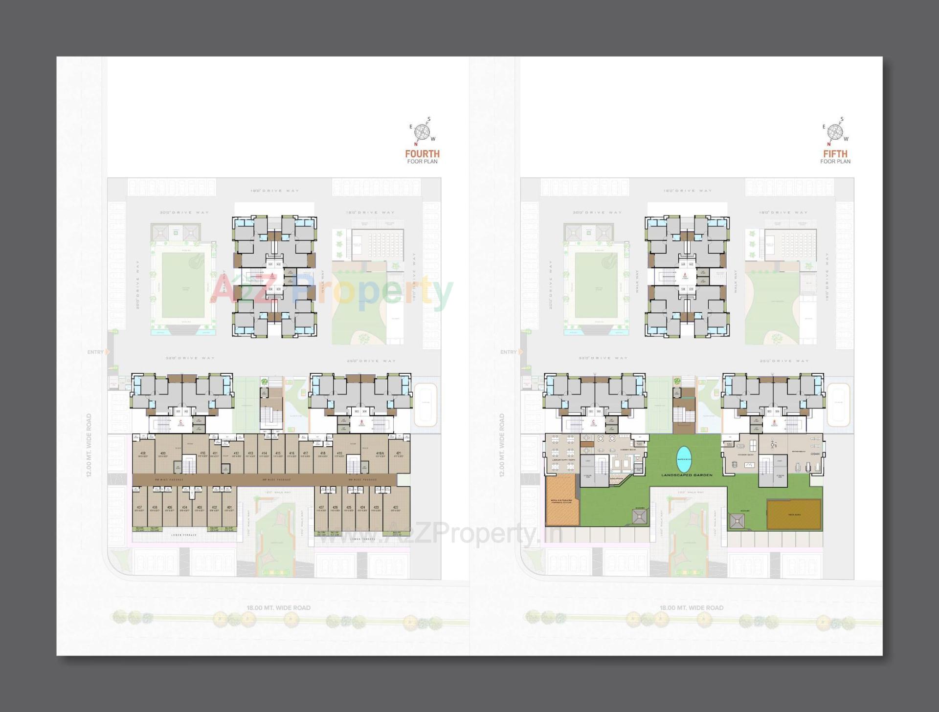 Layout of real estate project Aditya Altuss located at Ahmedabad, Ahmedabad, Gujarat