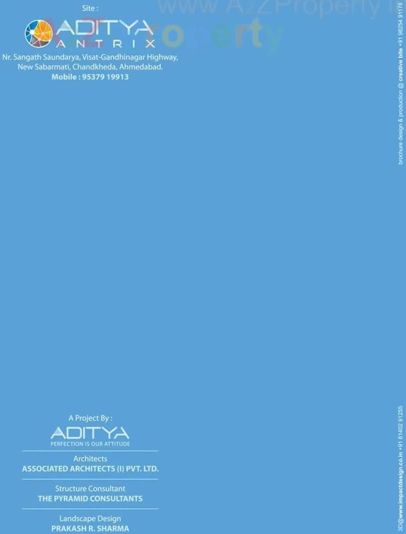  of real estate project Aditya Antrix located at Chandkheda, Ahmedabad, Gujarat