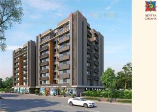 Elevation of real estate project Aditya Oriana located at Gota, Ahmedabad, Gujarat