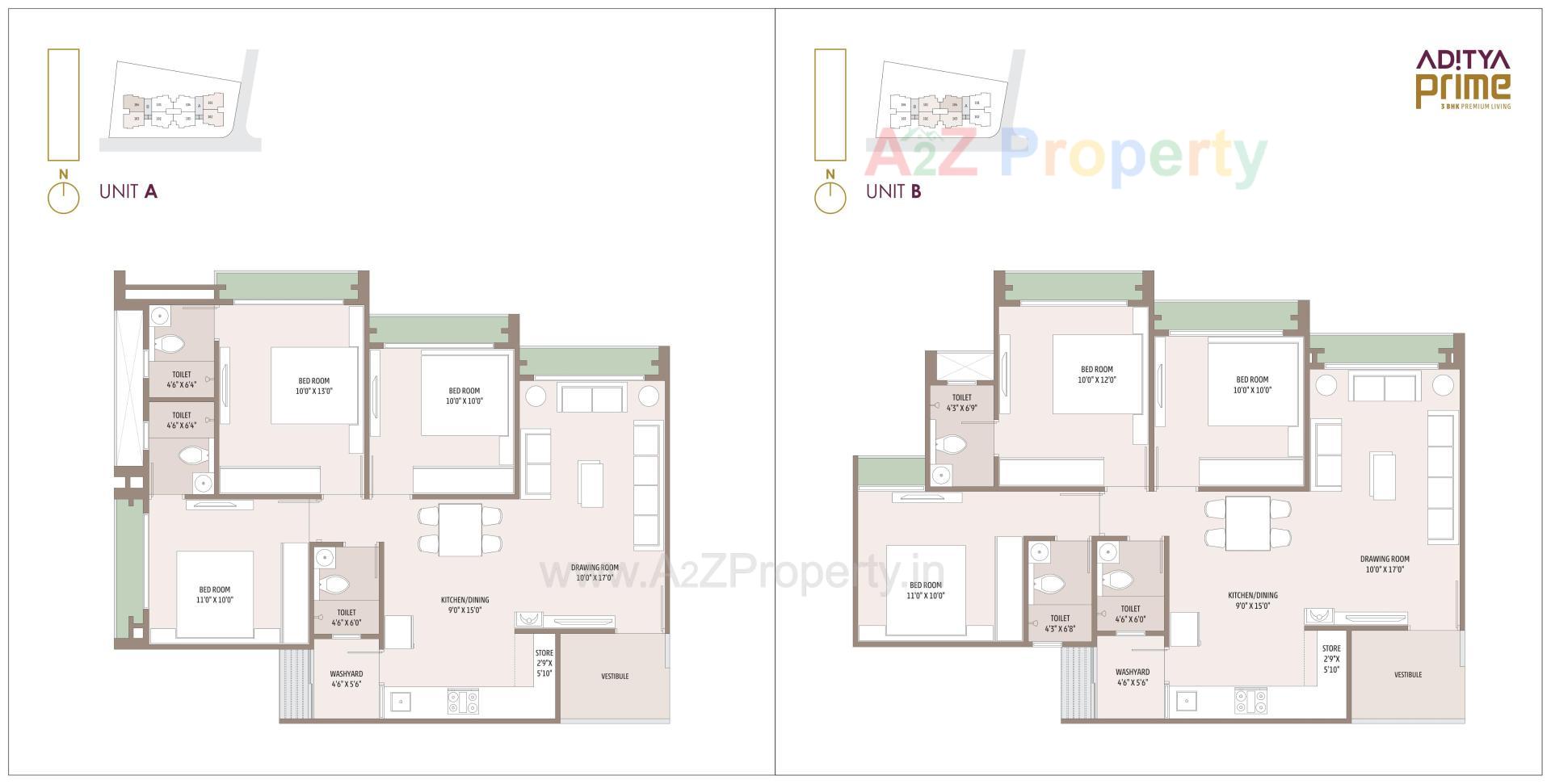 Layout of real estate project Aditya Prime located at Ahmedabad, Ahmedabad, Gujarat