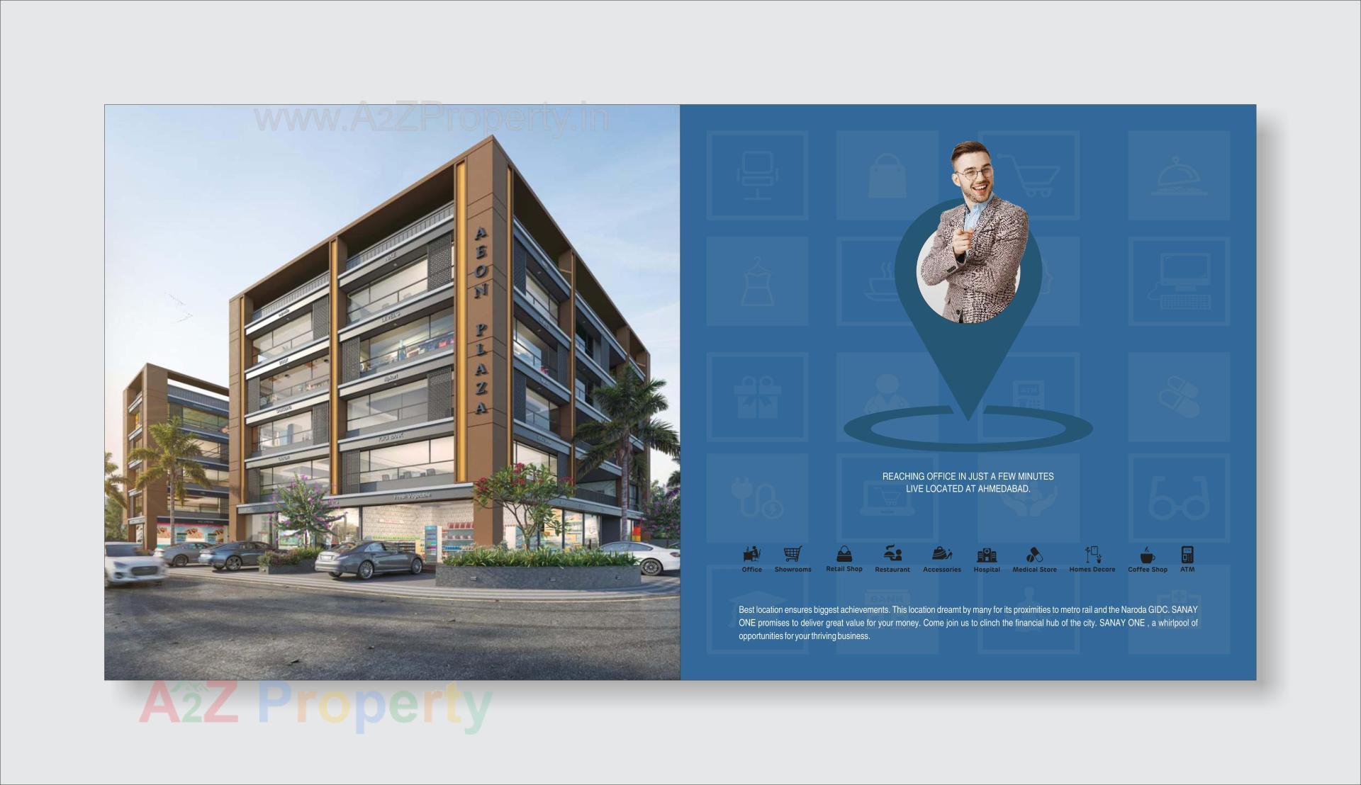  of real estate project Aeon Plaza located at Vatva, Ahmedabad, Gujarat