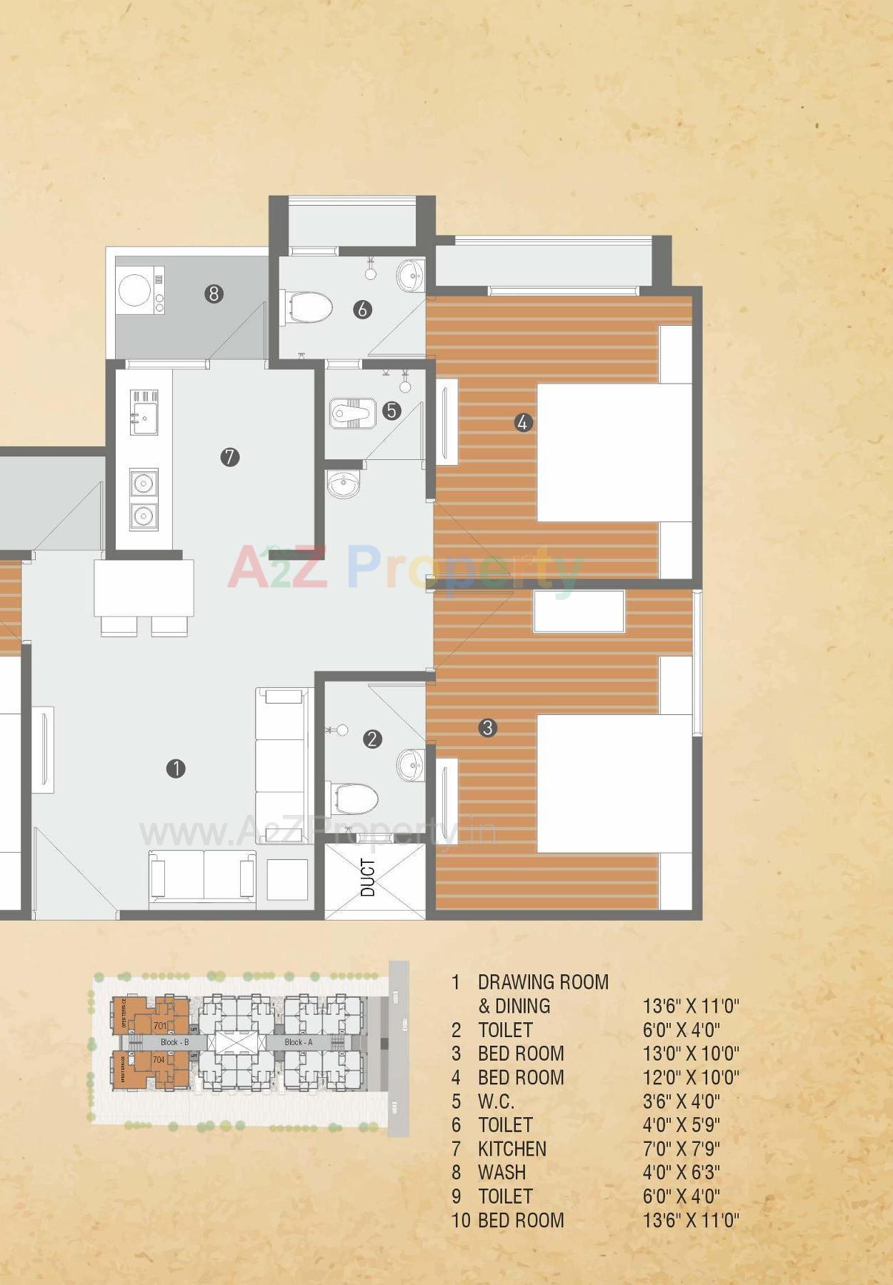 Layout of real estate project Ahmed Avenue located at Sarkhej, Ahmedabad, Gujarat