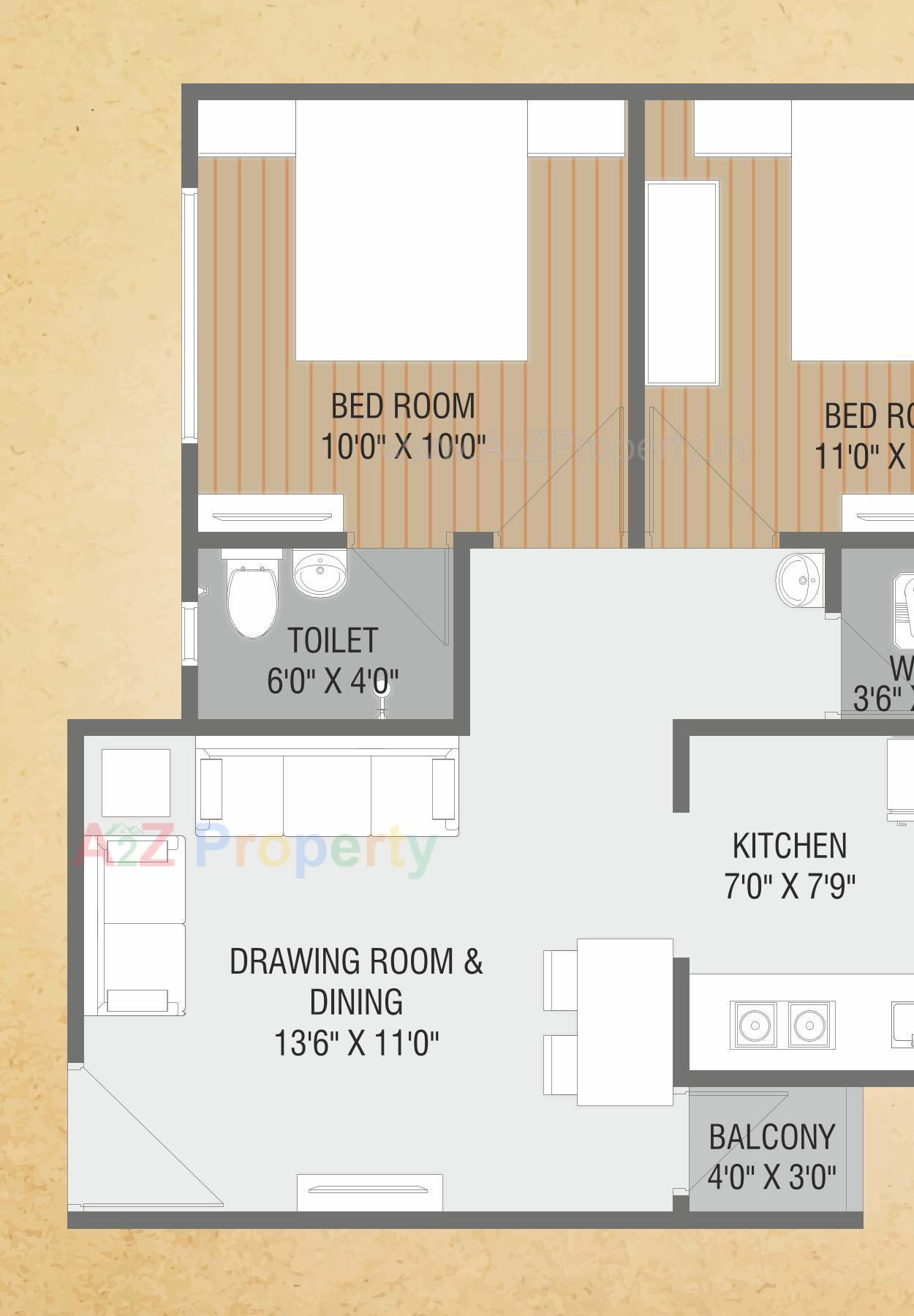 Layout of real estate project Ahmed Avenue located at Sarkhej, Ahmedabad, Gujarat