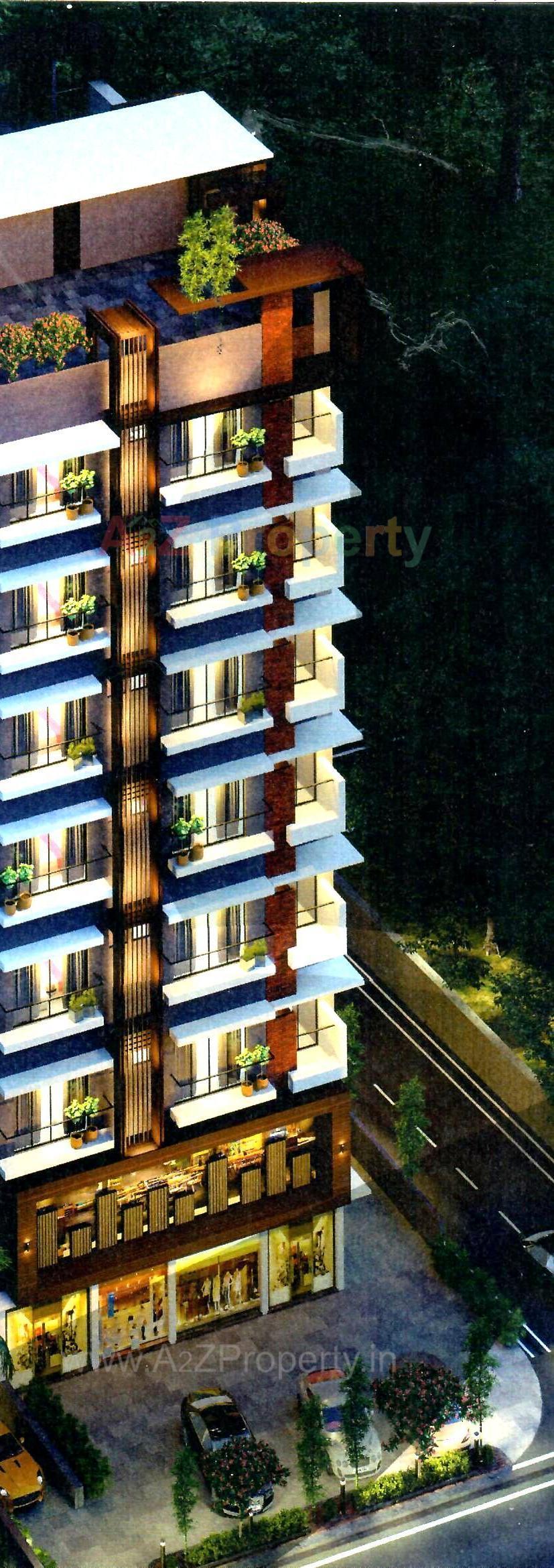 3D Elevation of real estate project Ahmed E Bad Ark located at Gyaspur, Ahmedabad, Gujarat