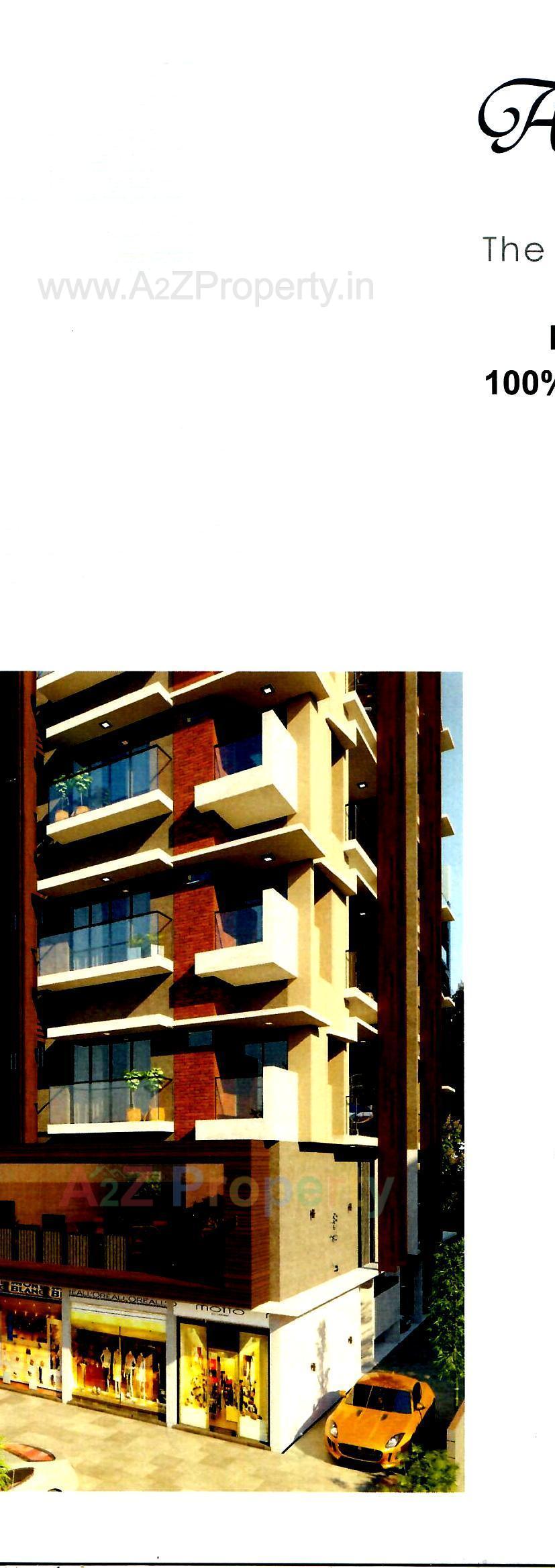 3D Elevation of real estate project Ahmed E Bad Ark located at Gyaspur, Ahmedabad, Gujarat