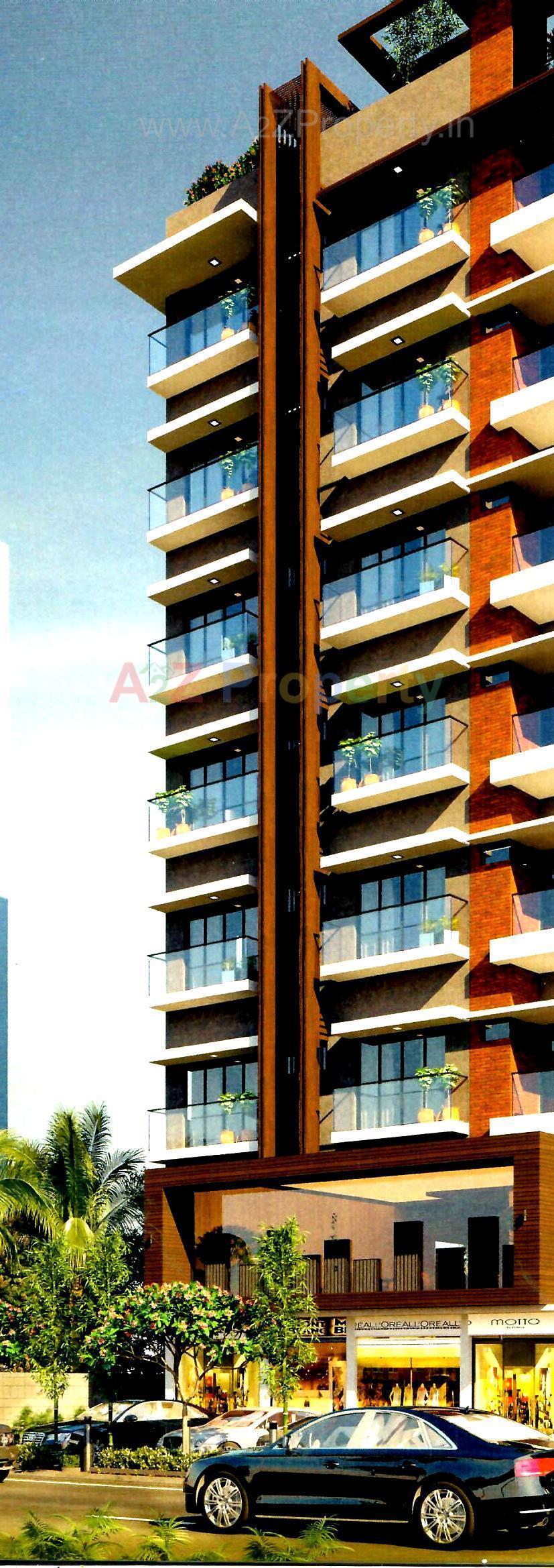 3D Elevation of real estate project Ahmed E Bad Ark located at Gyaspur, Ahmedabad, Gujarat