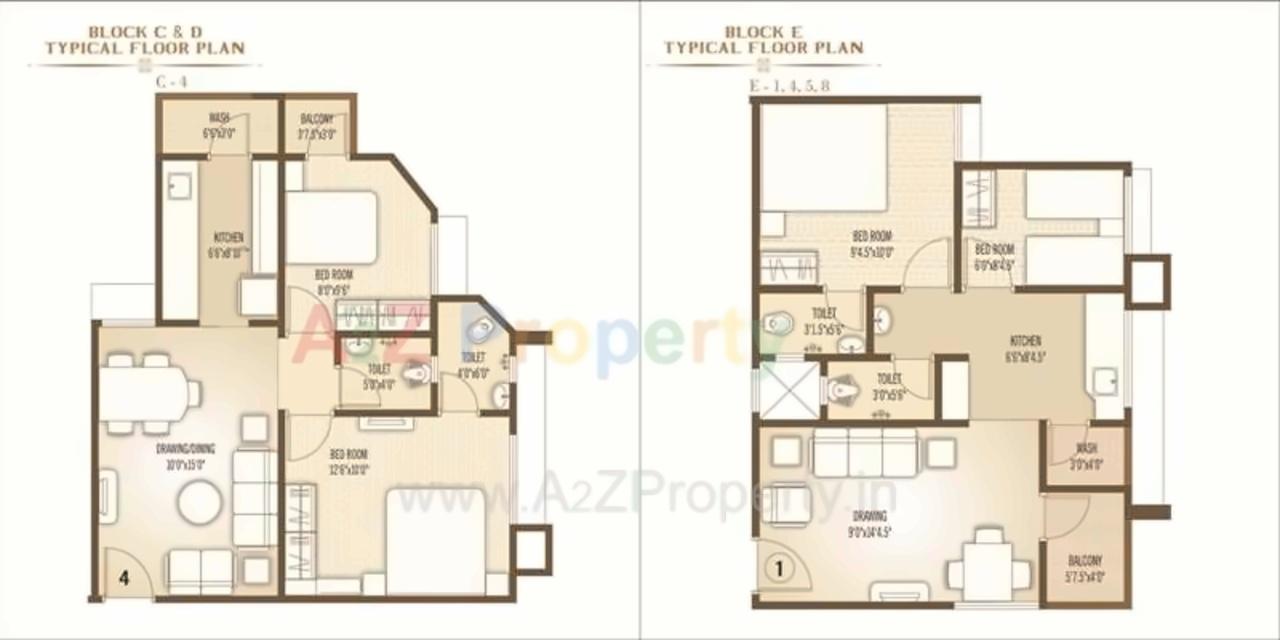 Layout of real estate project Ahmed Residency located at Sarkhej, Ahmedabad, Gujarat