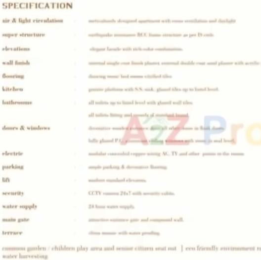 Project Specifications