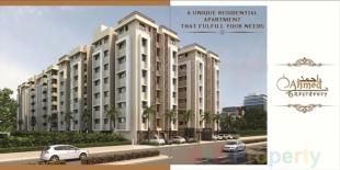 Elevation of real estate project Ahmed Residency located at Sarkhej, Ahmedabad, Gujarat