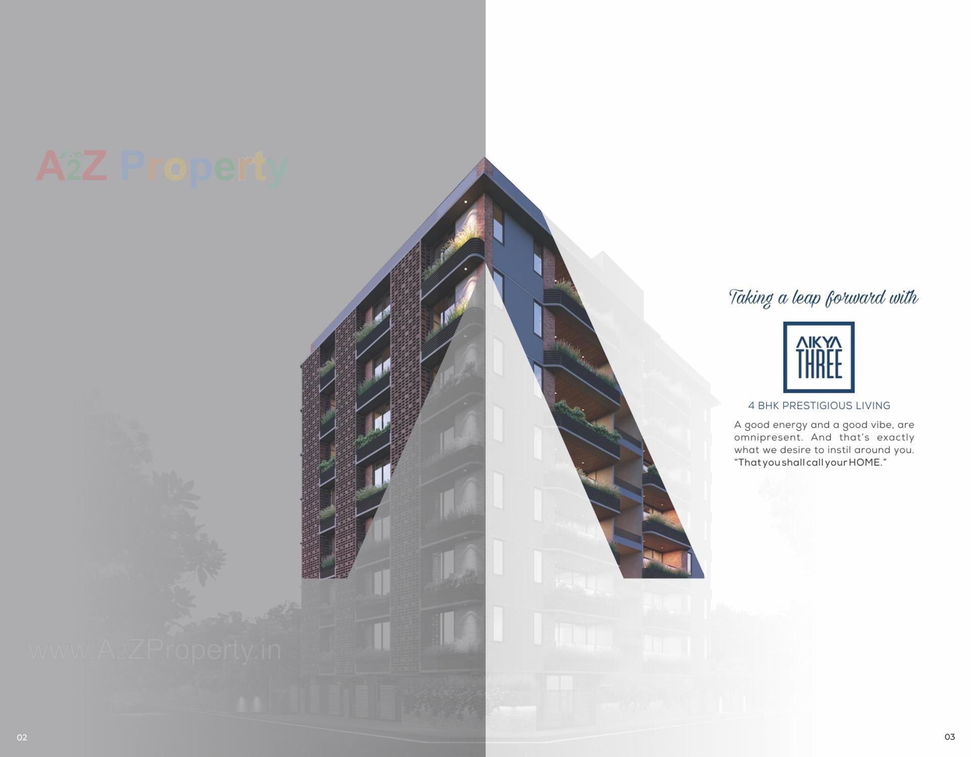  of real estate project Aikya Three located at Chhadawad, Ahmedabad, Gujarat