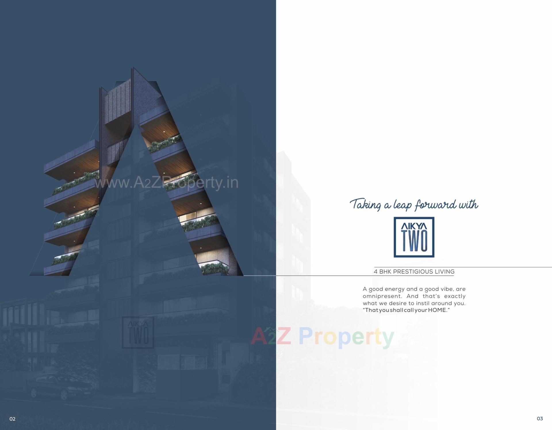  of real estate project Aikya Two located at Kochrab, Ahmedabad, Gujarat