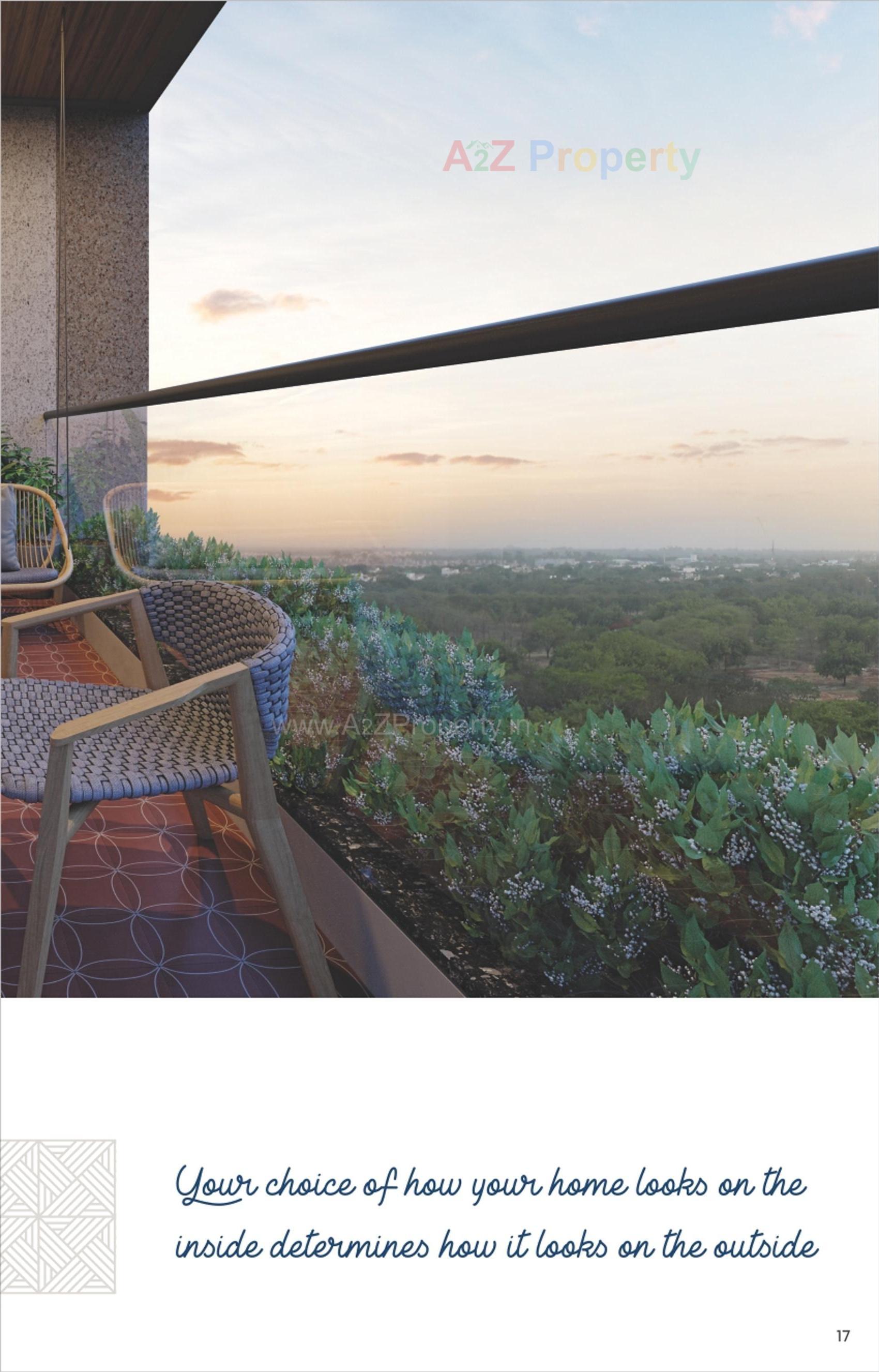 3D Elevation of real estate project Aikya Two located at Kochrab, Ahmedabad, Gujarat