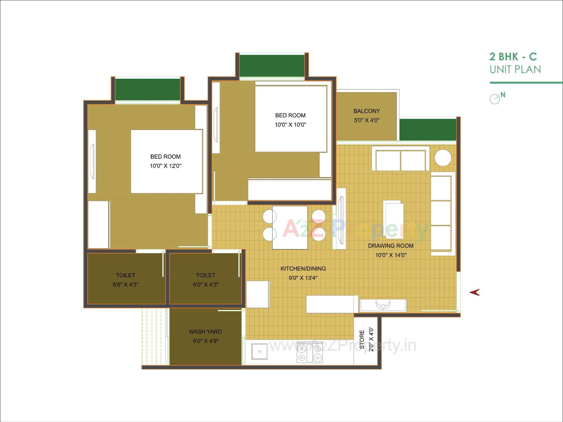 Layout of real estate project Airan Shela located at Shela, Ahmedabad, Gujarat