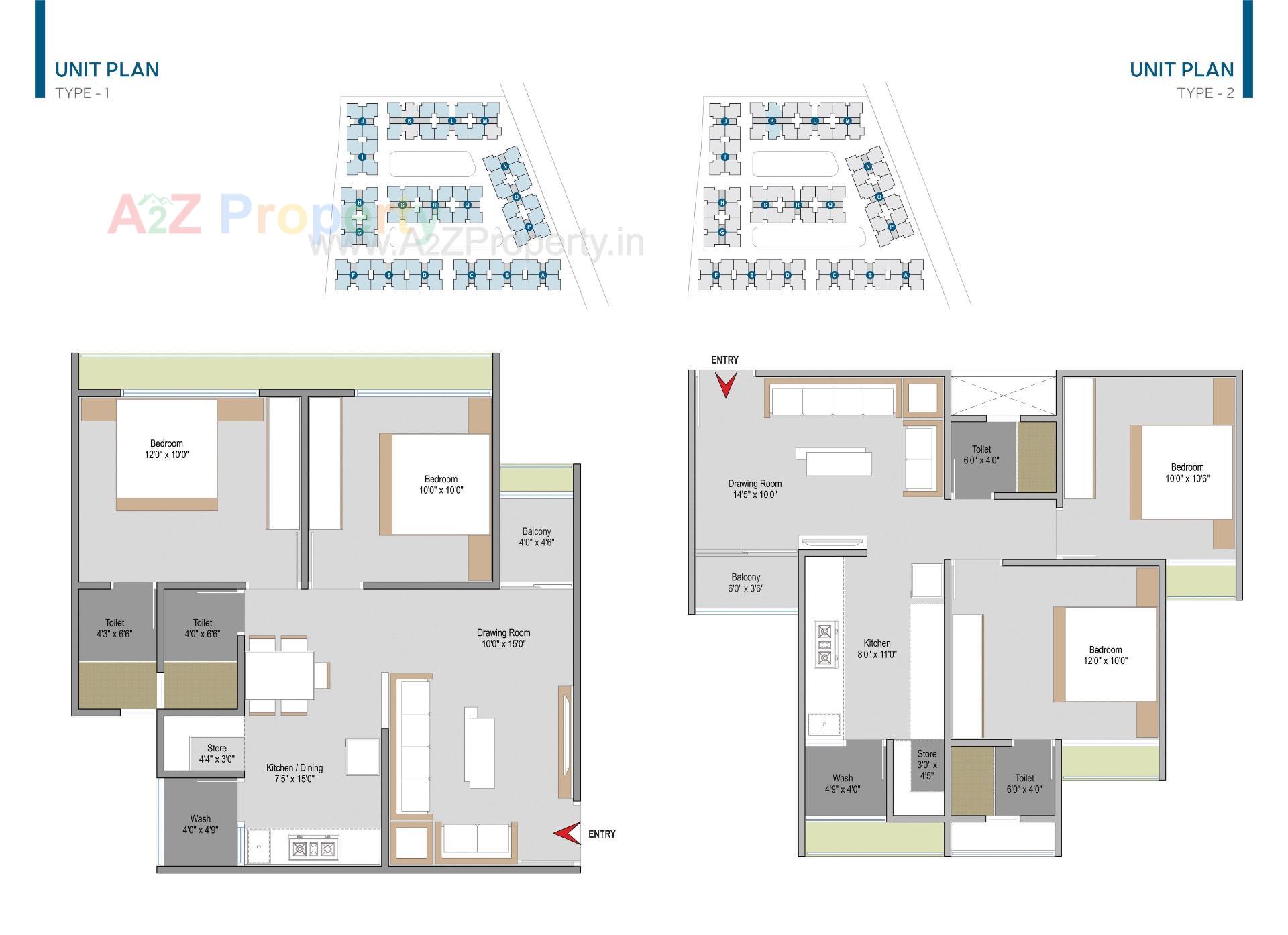 Layout of real estate project Airport View Residency located at Hansol, Ahmedabad, Gujarat