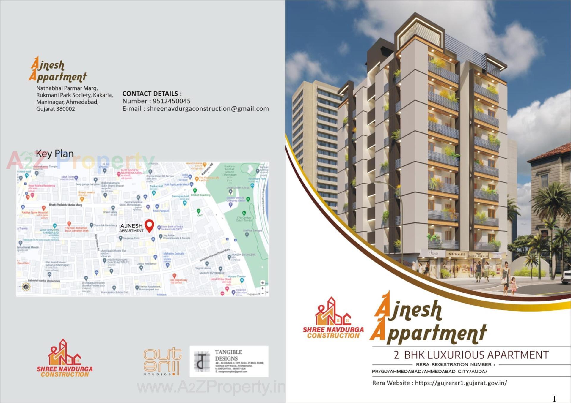  of real estate project Ajnesh Appartment located at Rajpur--hirpur, Ahmedabad, Gujarat