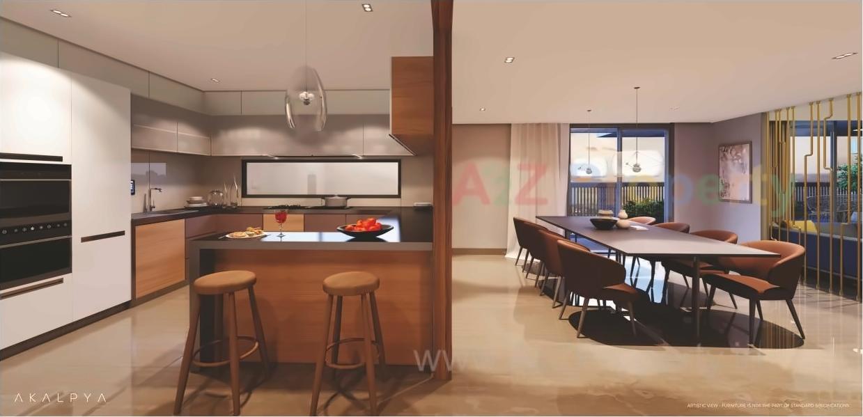 3D Elevation of real estate project Akalpya located at Jodhpur, Ahmedabad, Gujarat