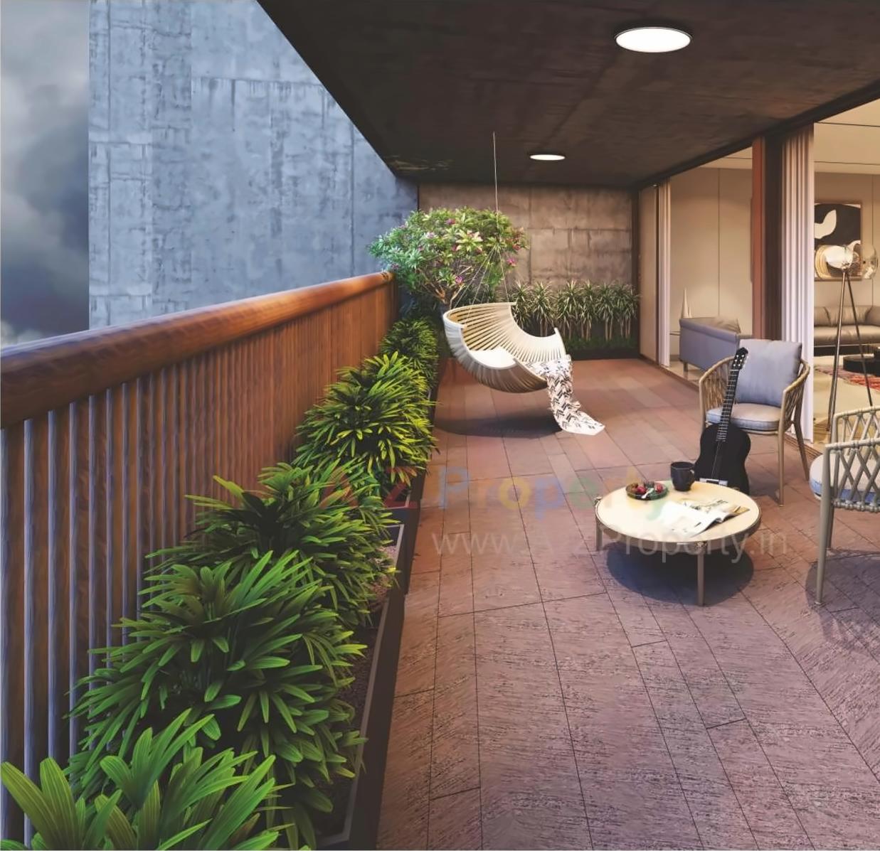 3D Elevation of real estate project Akalpya located at Jodhpur, Ahmedabad, Gujarat